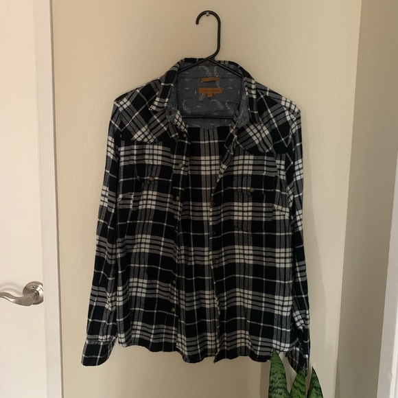 JACHS Girlfriend B&W Flannel - Picture 1 of 3